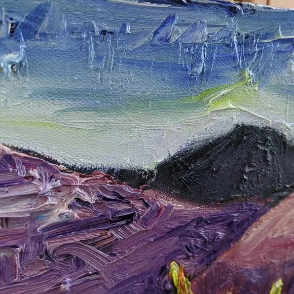 Original Artwork 12" x 12" "After The Rain" - Picture 3 of 6